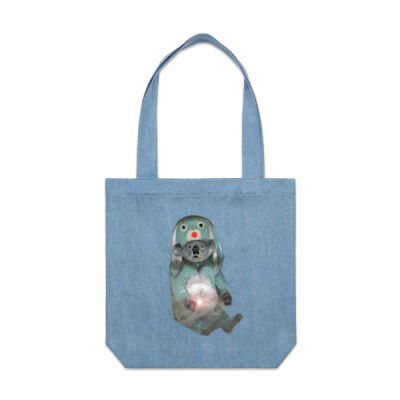 Pyro Koala in a Bunny Suit non a denim bag Thumbnail