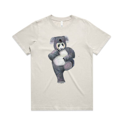 Panda in Koala suit on thick cotton Thumbnail